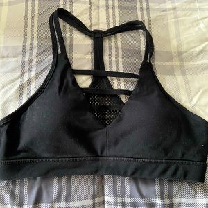 Zyia Black Grid Bra